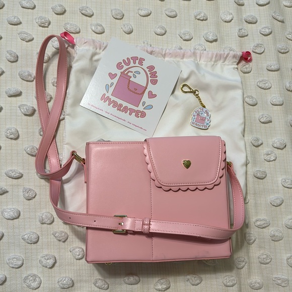 Bags Kate Gabrielle Pink Cup Holder Crossbody Poshmark